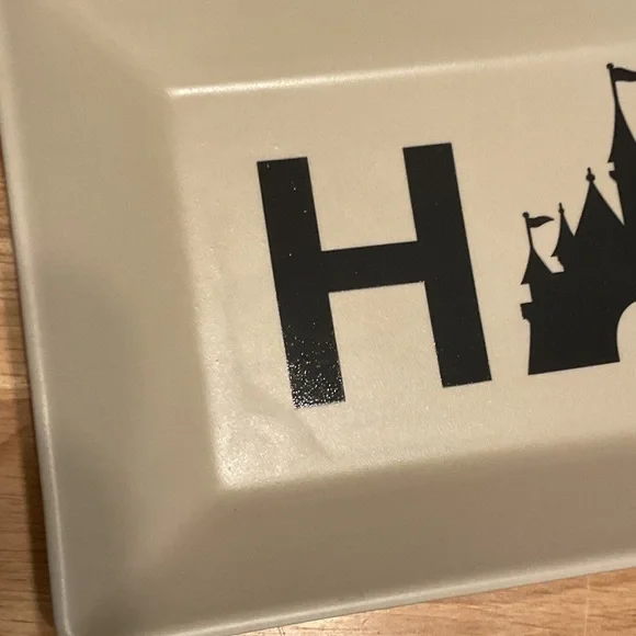 Disney Cream and Black Rectangular Tray - Picture 7 of 8